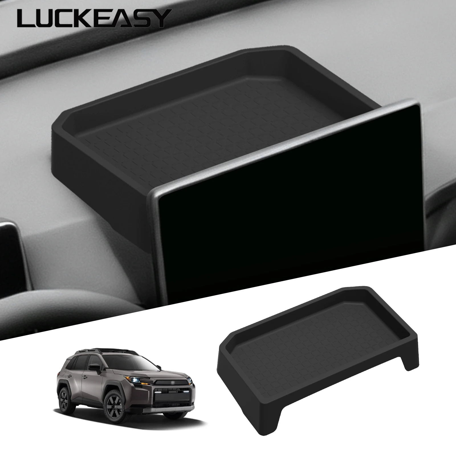 for Toyota RAV4 2026（Base Version US Version）Central Control Screen Rear Storage Box Car Accessories Dashboard Storage Tray
