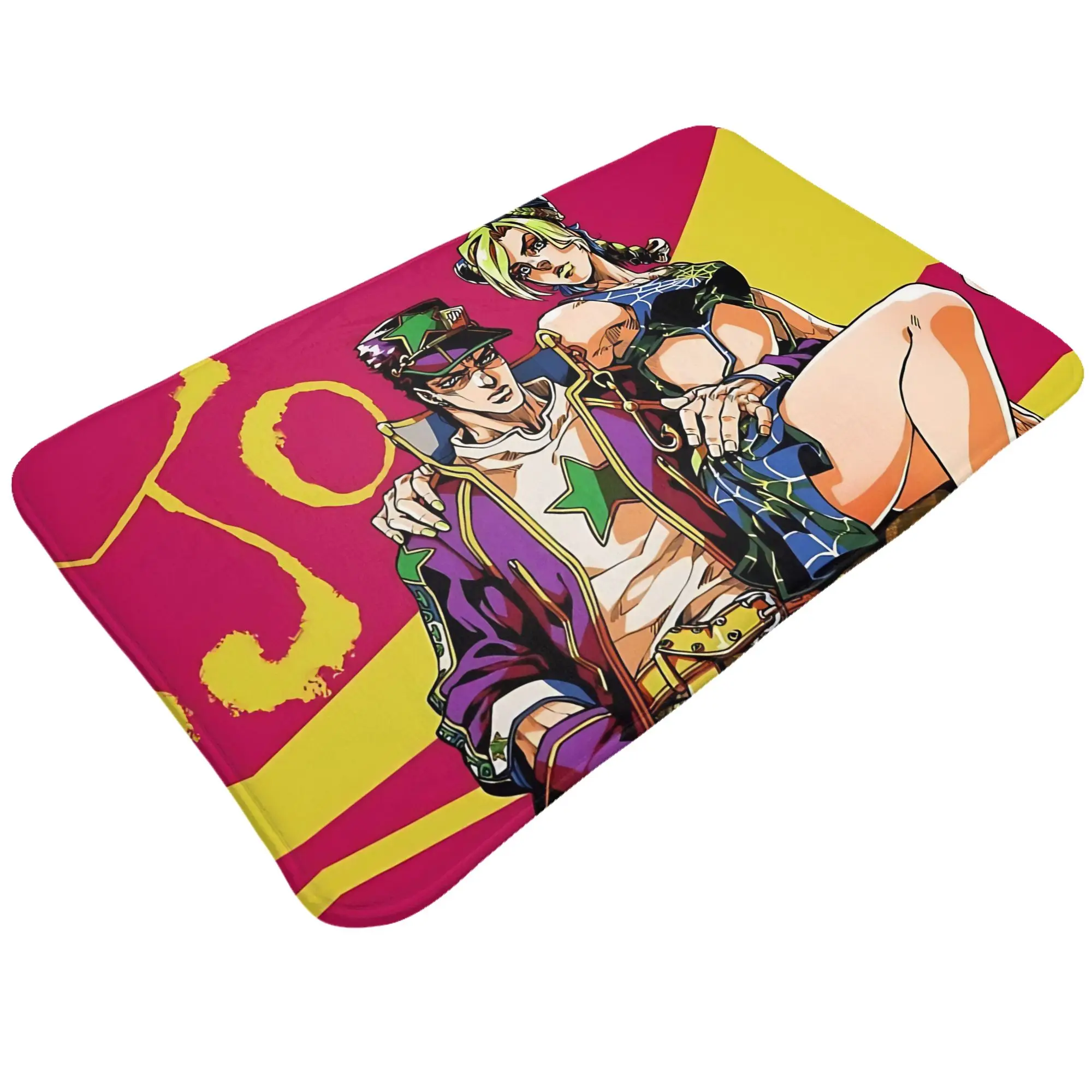JoJo Decorations Bedroom Mat jojos bizarre adventure Doormat Kitchen Carpet Balcony Rug Home Decor