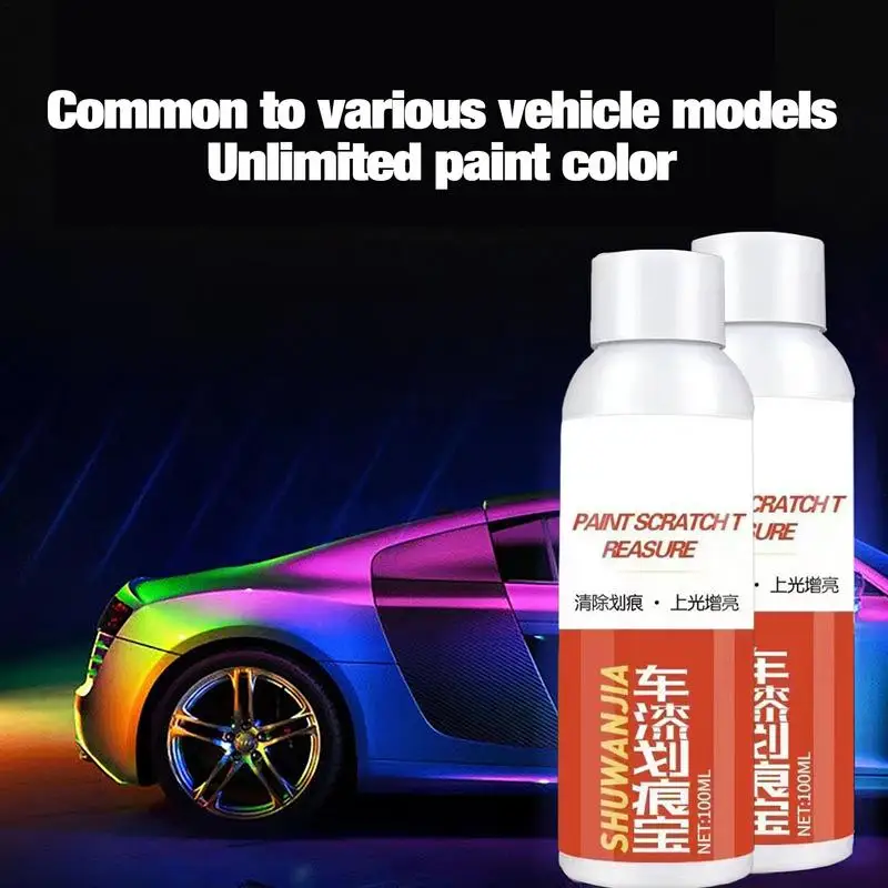 Universal Car Scratch Remover Paint Care 100ml Auto Scratch Repair lucidatura Body Grinding Compound antigraffio per tutte le Auto