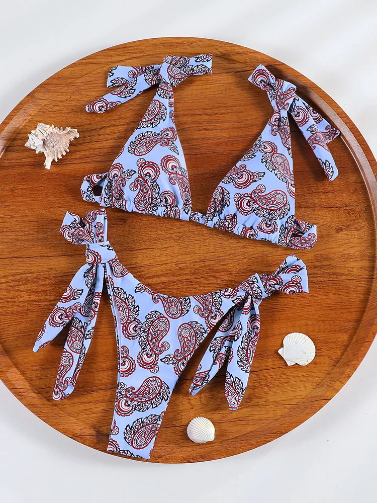 

ZRTAK Sexy Bikinis Leopard Micro Thongs Bathing Suit Swimsuit Women Biquini Bandage Beachwear Swimwear Two Piece Bikini Sets