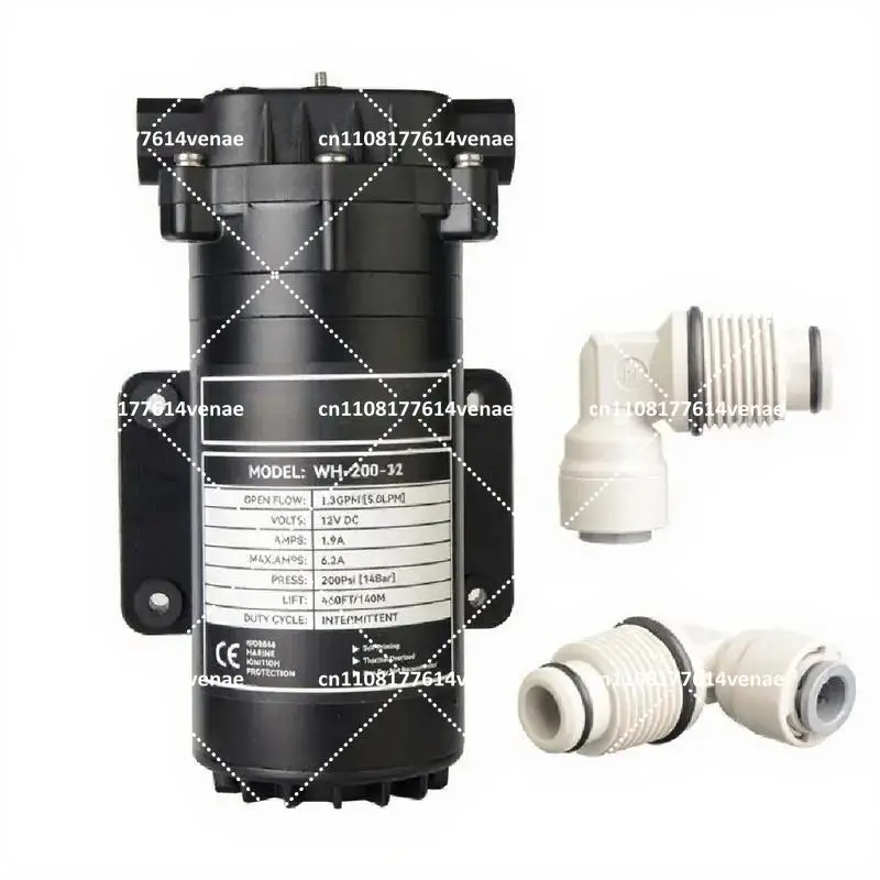 High Pressure Booster Pump 200PSI 14kg for Car Wash Coffee Machine Floor Heating Flush