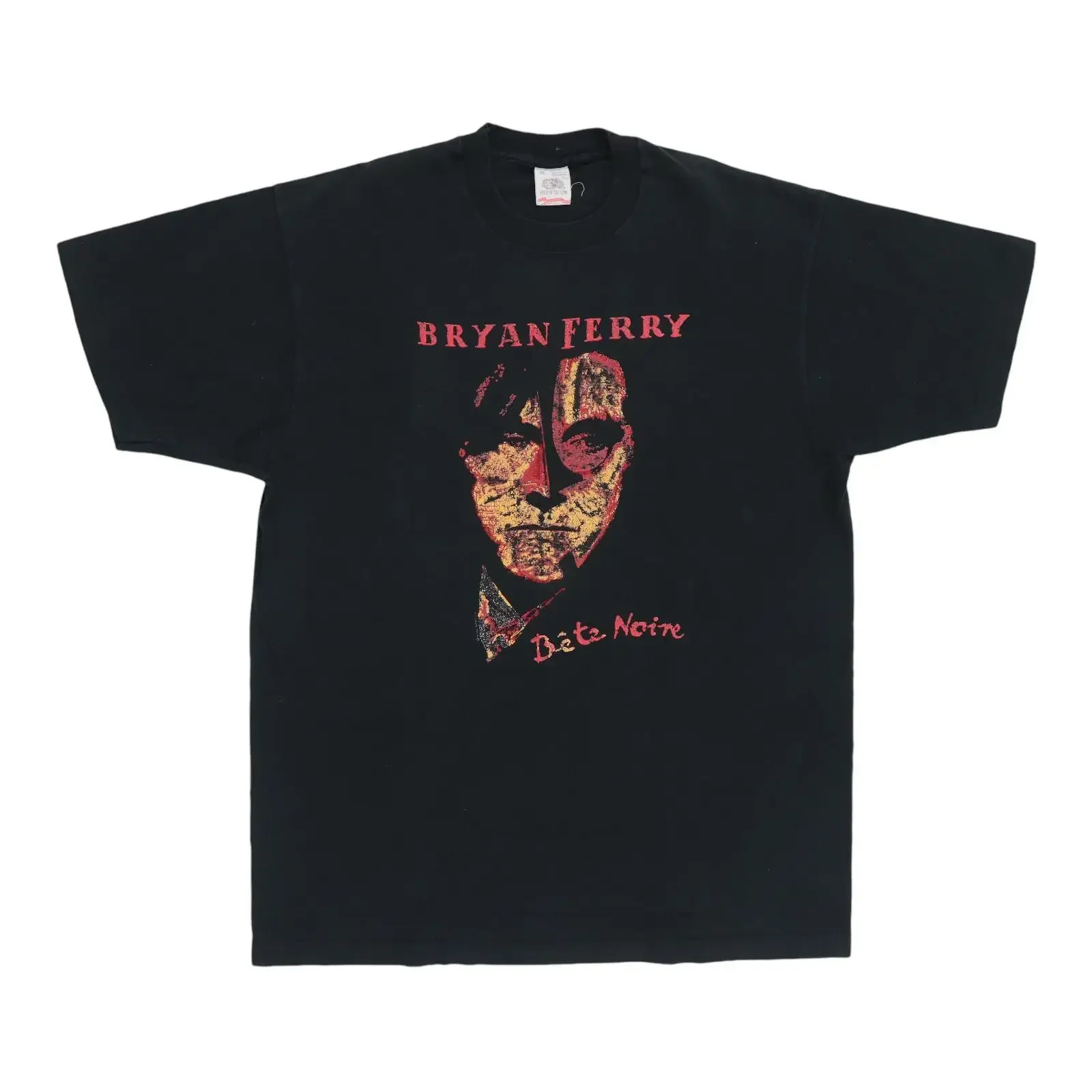 vintage 1988 Bryan Ferry Bete Noire Tour T Shirt vintage Washed Stretched Casual designer clothes Stylish fashion Comfortable