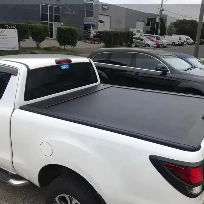 Retractable Pickup Truck Tonneau Cover Without RamBox Option With Storage Carry Bag Compatible with RAM 1500 5.4FT Bed