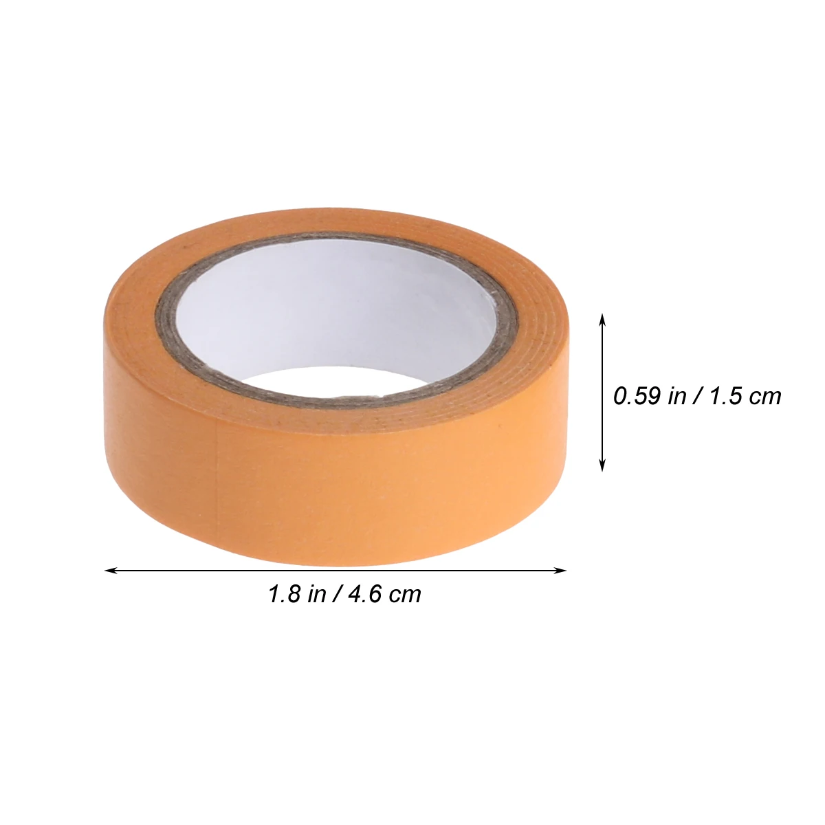 

7pcs Washi Tape 1.5X1000Cm Colored Decorative Masking Tapes For Diy Scrapbooking Gift Boxes Craft Decoration Rainbow