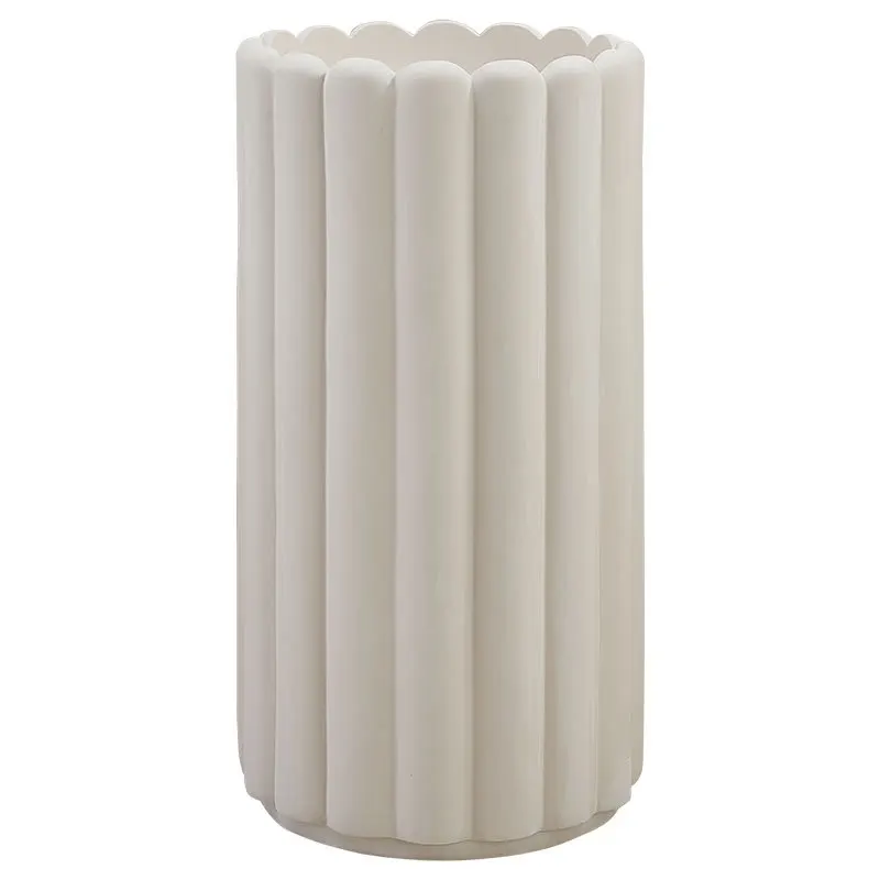 

Wabi Sand Cream Wind Washbasin Designer Integrated Floor-to-Floor Washbasin Homestay Art Cloud Pillar Basin