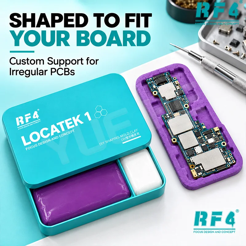 RF4 LOCATEK 1 Heat Resistant Mold Putty DIY Custom Fixture Clay Stable Hold For BGA Reballing And Motherboard Soldering Tools