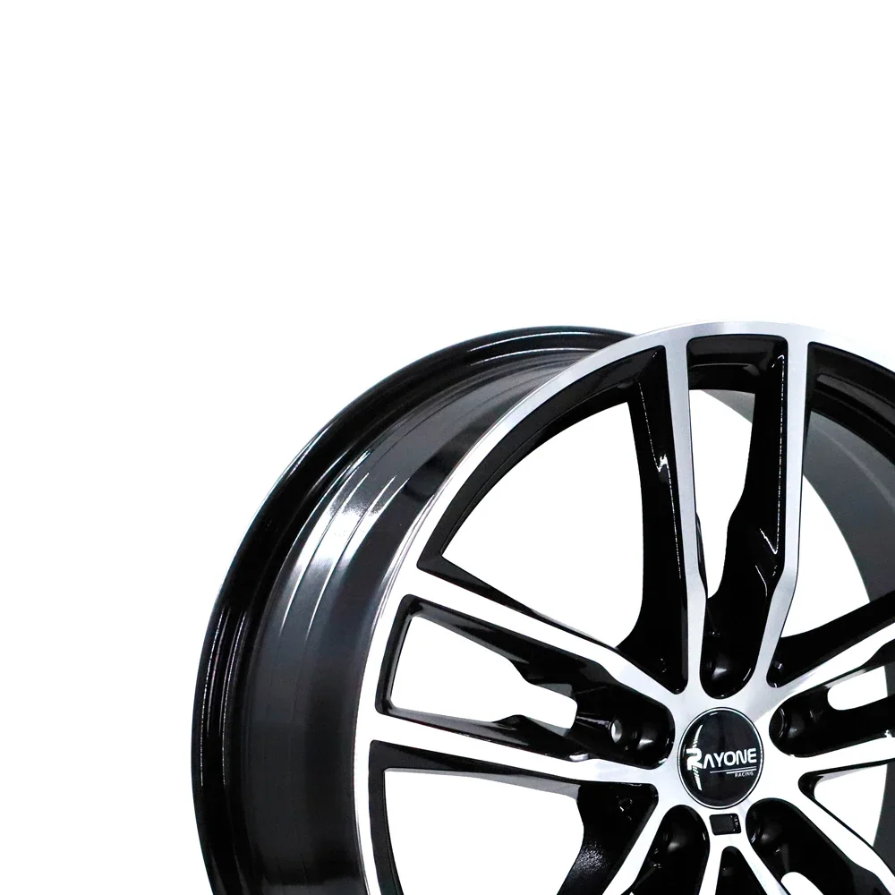 DX438   17 Inch  Passenger Car Rims Wheels Alloy PCD 5*112  5*120  5*114.3  Aluminum Alloy Rims Wheels