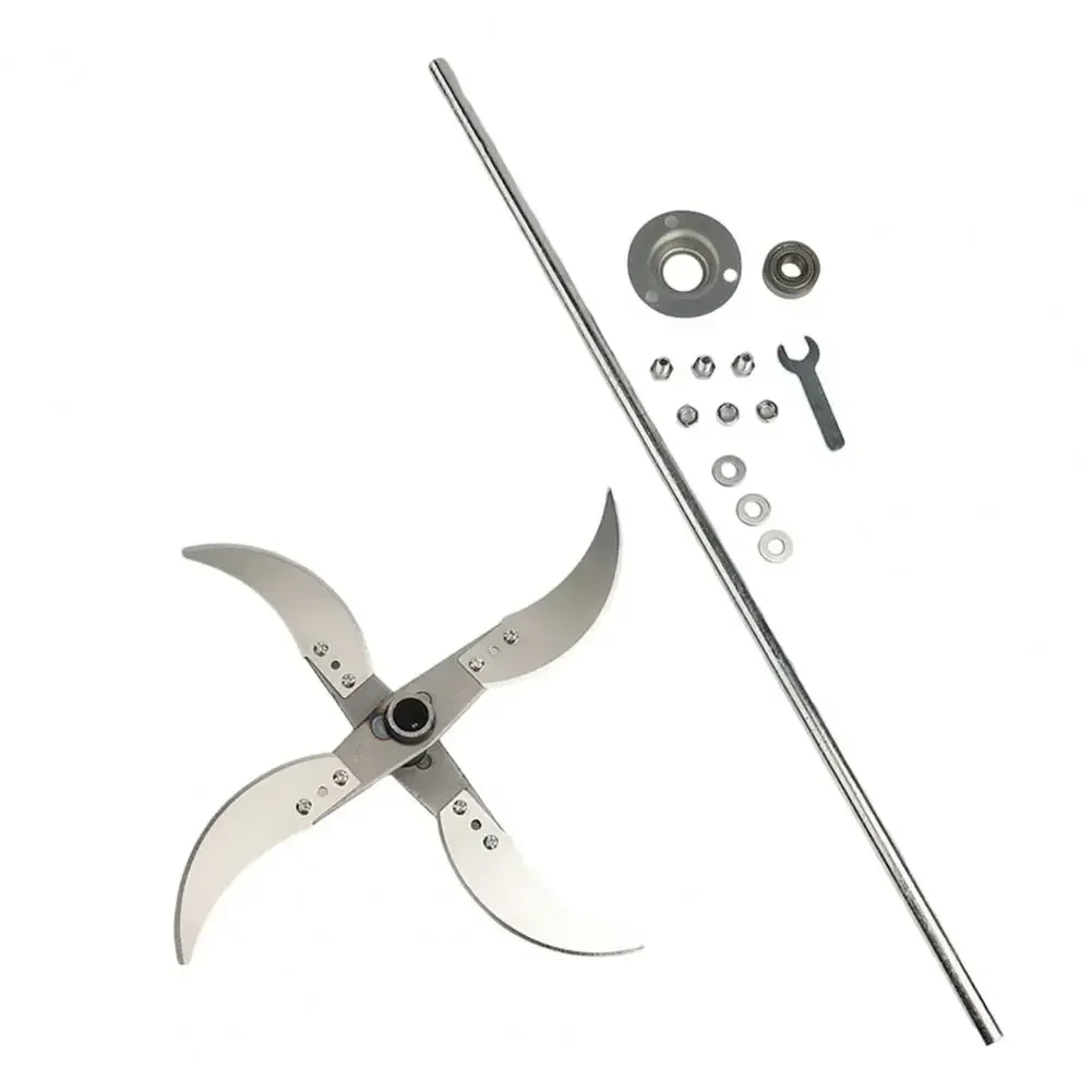 22,5-23,5cm Haushalts- und Landwirtschafts-Grashäcksler-Klinge mit Verstellbarem Durchmesser für Viehfutter und Gemüse Scharfe Edelstahlklinge – Detail 20