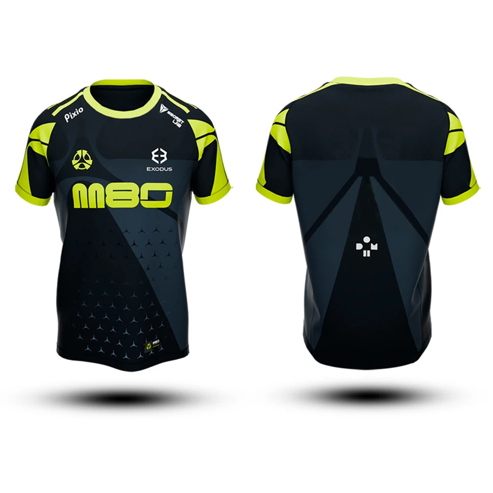 New 2025 Esports Uniform M80 Customizable Jersey Sports Breathable Rainbow Six Game Jersey Fan Gift Unisex T-Shirt Oversized - Image 2