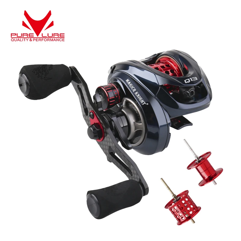 PURELURE 155g Ultralight Baitcasting Fishing Reels 4.5KG Drag 7.3:1 High Speed Salt&Fresh Water Casting Reel Fishing Coil