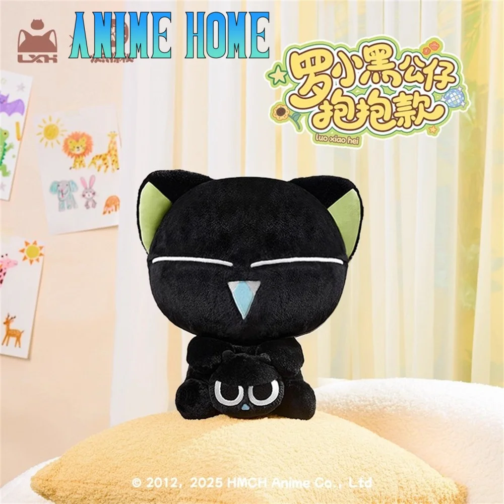 Officiële Anime The Legend of Luo Xiao-Hei Xiao Hei Kussen Pop Speelgoed Pluche Gevulde Originele Cartoon Cosplay Leuk Cadeau