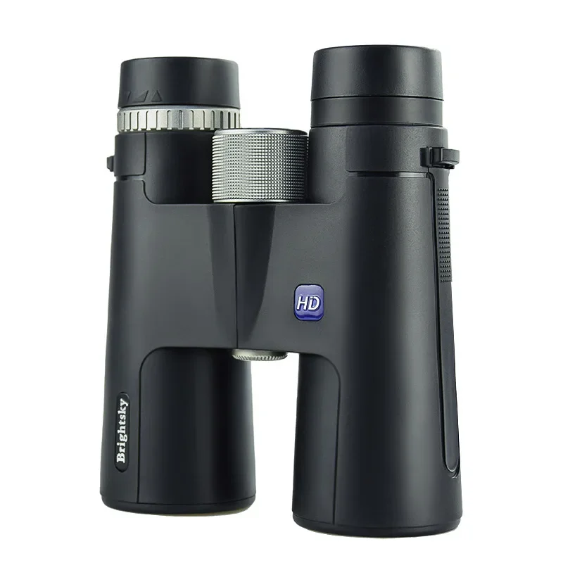 Wholesale 10/12 × 42 Binoculars High Power High Definition Straight Waterproof Telescope OEM Sticker LOG Customization