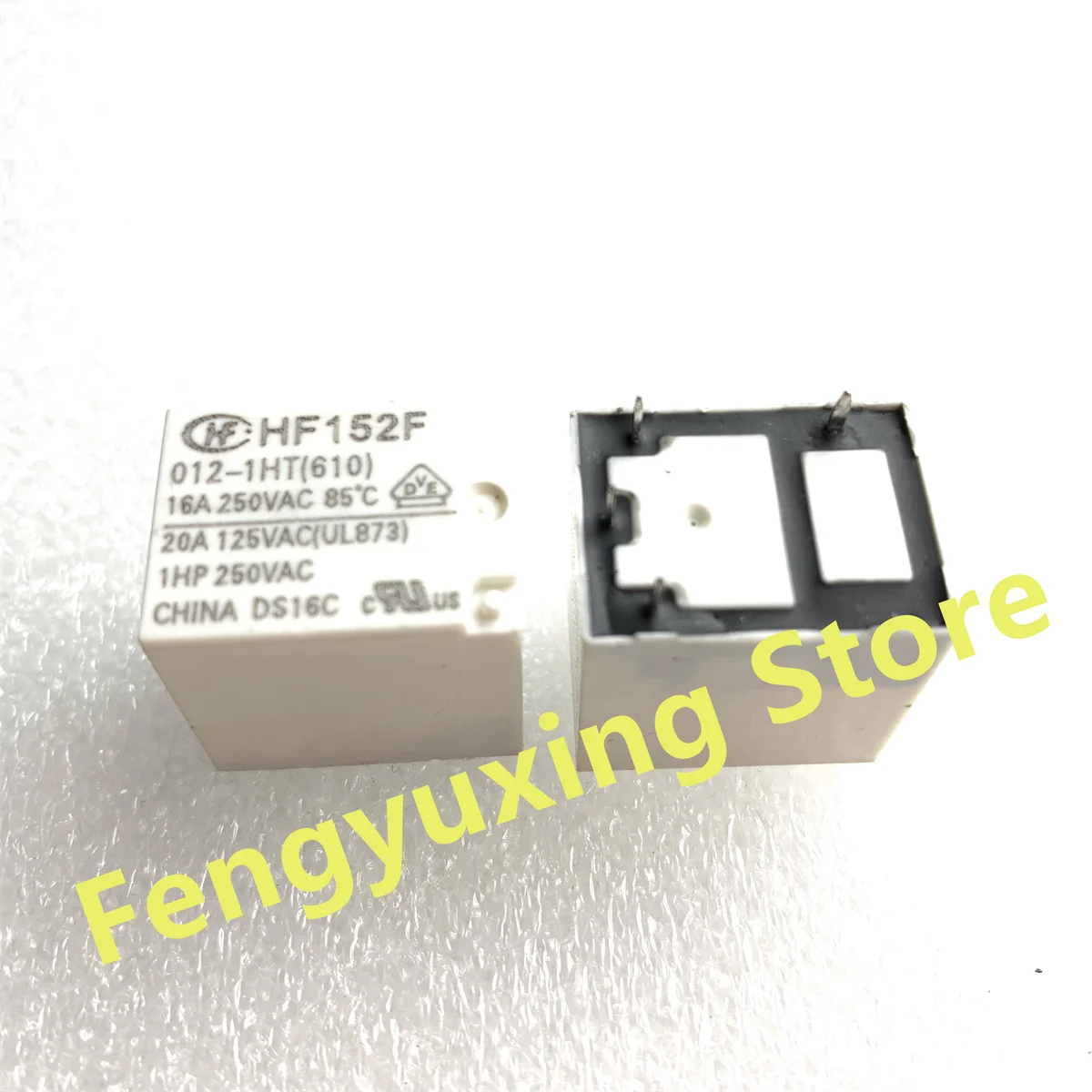 New HF152F 012-1HT relay 1HS 1HT 1HTQ normally open 4-pin 16A in stock