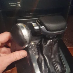 Leather Gear Shift Knob Handle Lever for Infiniti G25 G37 FX35 for Nissan Patrol Y62 Juke XTRAIL T31 MURANO Navara Car Interior