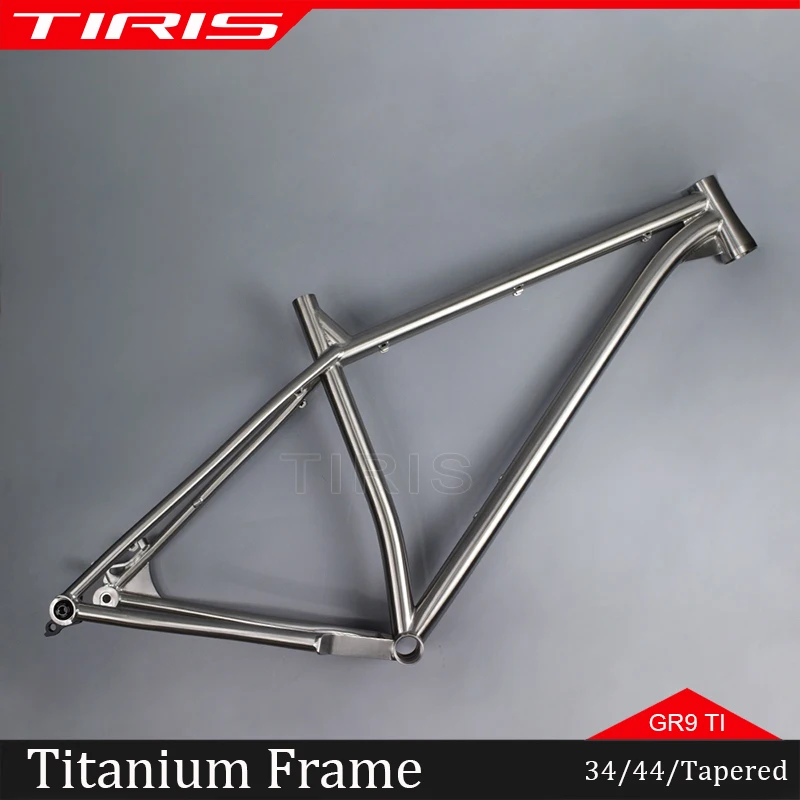 TIRIS-MT12 Titanium MTB Bike Reinforce Frame,Bicycle Framework,Strengthen 29 Boost,12*148 Frameset,Cycling Accessories,Custom