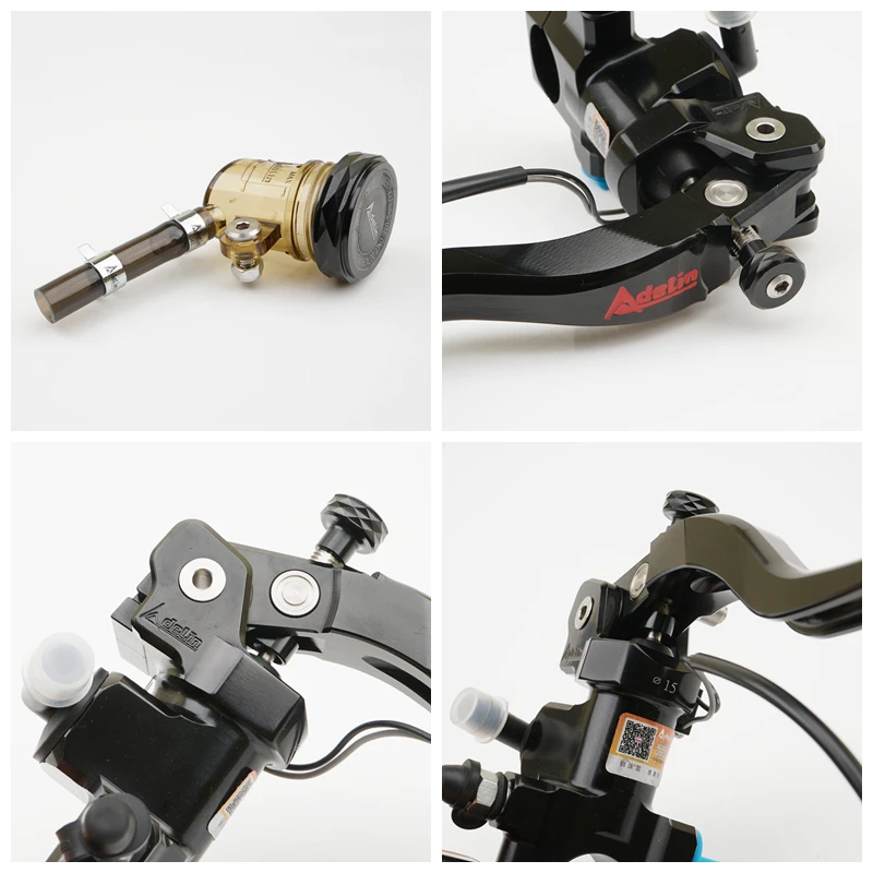 Adelin ARC-1 PX1 Motorcycle Brake Line Perch Clutch Lever 22mm Universal Racing Street Bike 15mm Piston for