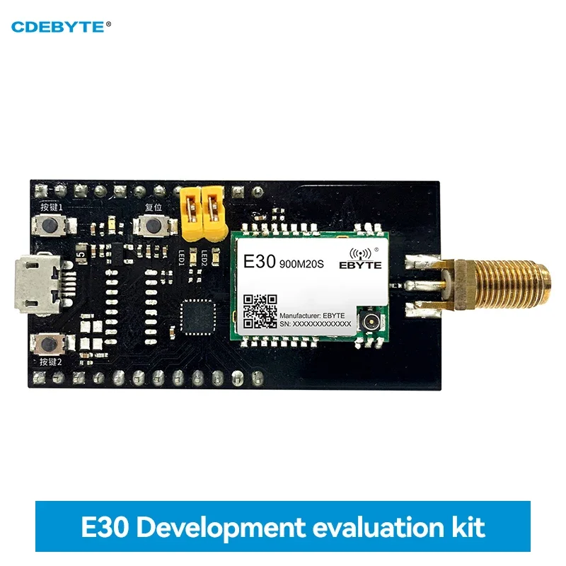 

Test Board E30-900MBL-01 E30-900M20S Development Evaluation Kit USB Interface to TTL Easy Use Main Control MCU STM8L151G4