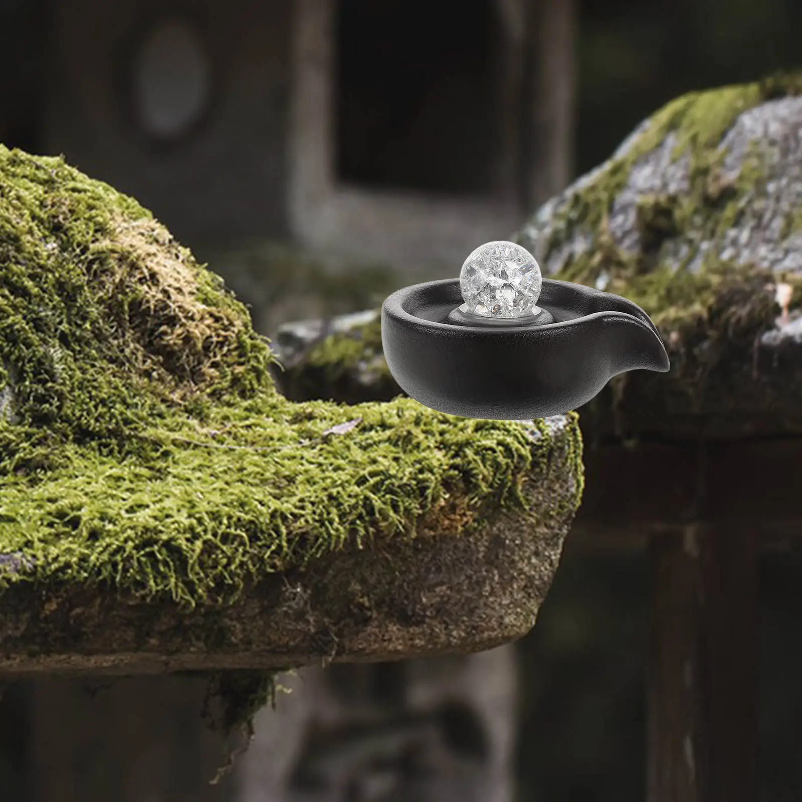 

Керамический фонтан-аквариум с циркуляцией воды, стильный настольный фонтан для дома и улицы, для балкона, двора, сада, декоративный