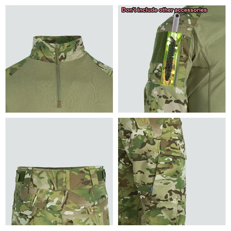 GEN4 camicia pantaloni abiti abbigliamento mimetico uniforme da allenamento campeggio caccia Paintball abbigliamento da lavoro