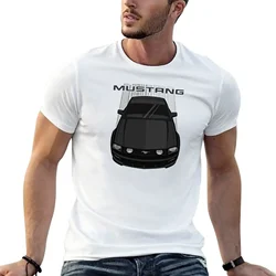 Mustang GT 2005 to 2009 - Black T-shirt animal prinfor boys tops plain mens graphic t-shirts