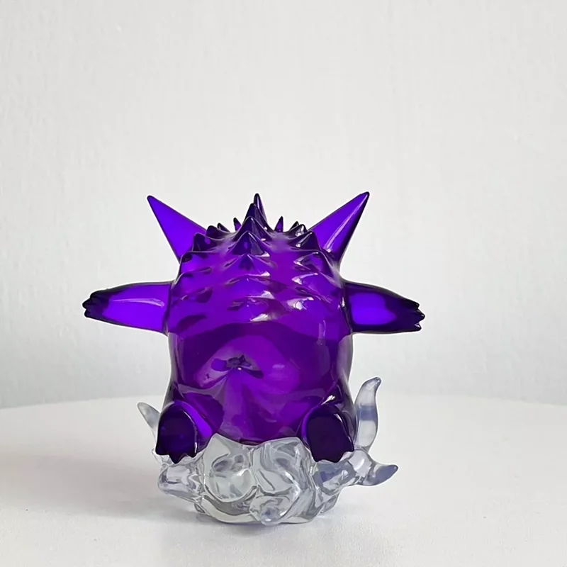 Figurine d'action transparente Pokemon Anime pour enfants, Sicilax, Gengar, beurre modèle périphérique, ornement de bureau, jouet de renforcement, cadeau d'anniversaire, 8cm