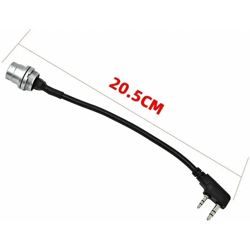 U-283 Adattatore Ken da 6 pin a 2 pin PRC 152/148 walkie-talkie con scatola virtuale