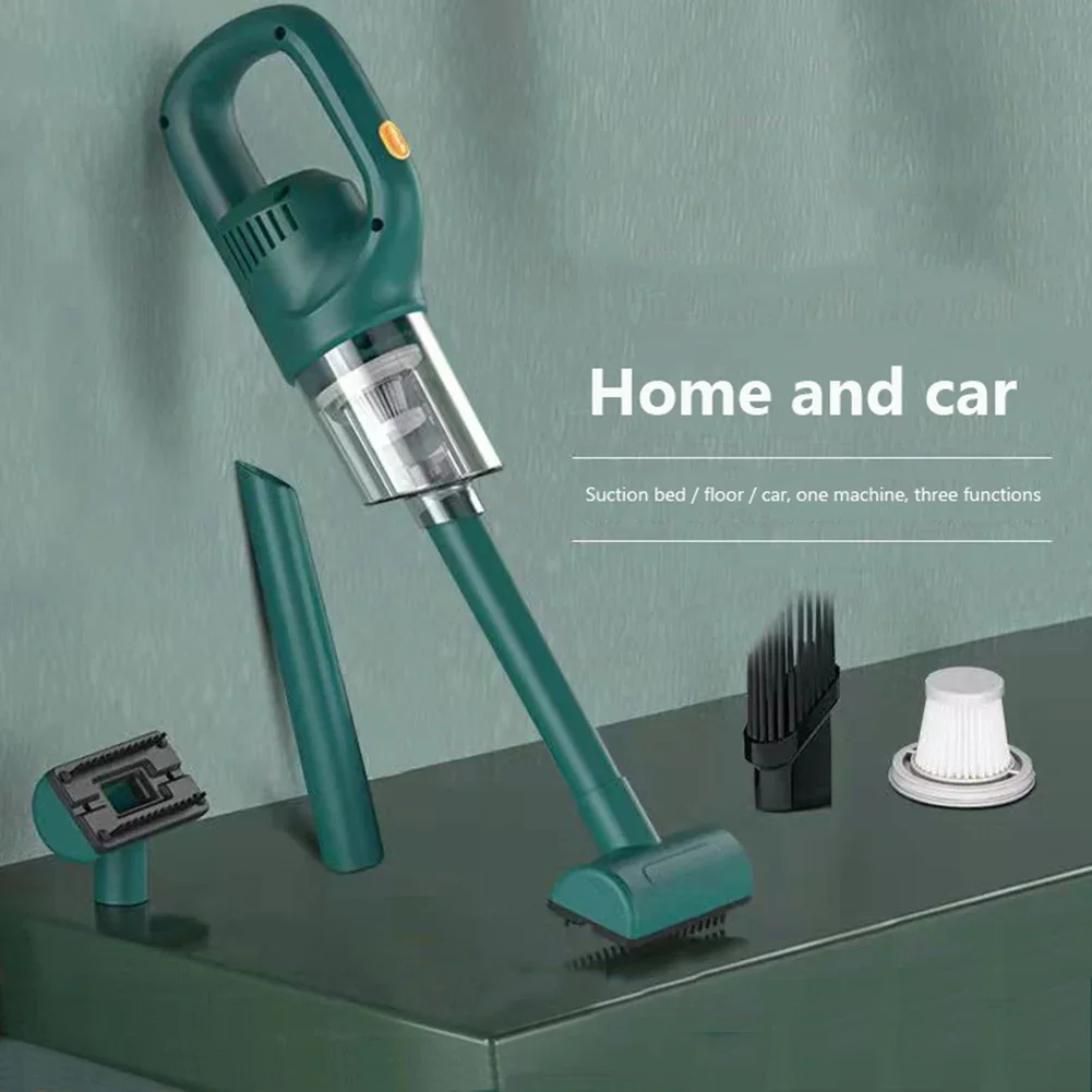 Powerful Wireless Car Vacuum Cleaner Strong Suction with Built-in Battery Wireless Handheld Car Vacuum Cleaner Car Cleaning