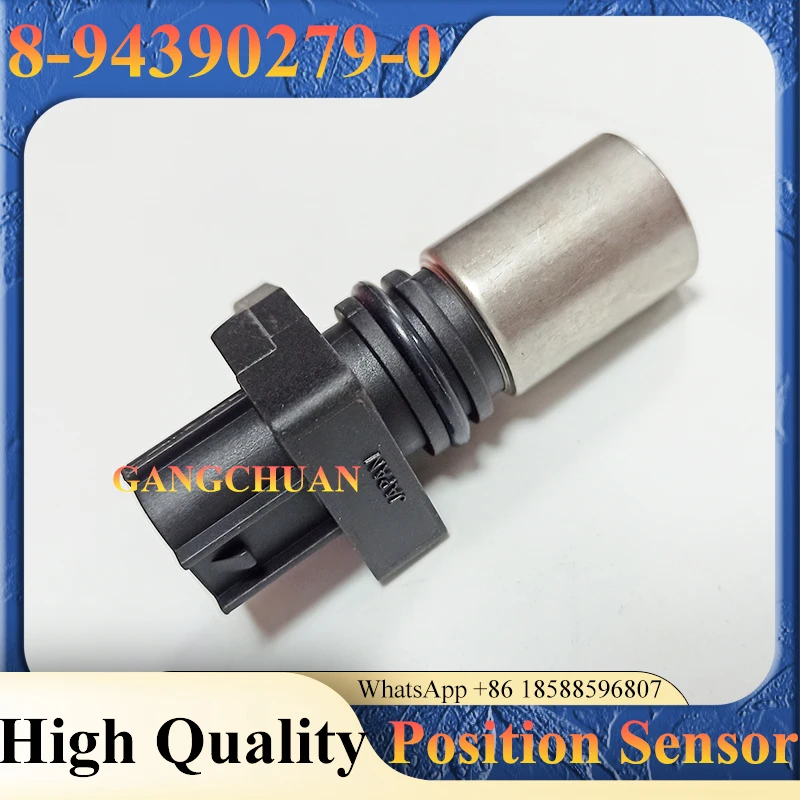 8-94390279-0 8943902790 Crankshaft Position Sensor for Engine 4HK1 6HK1 6WF1 6WG1 Position Sensor