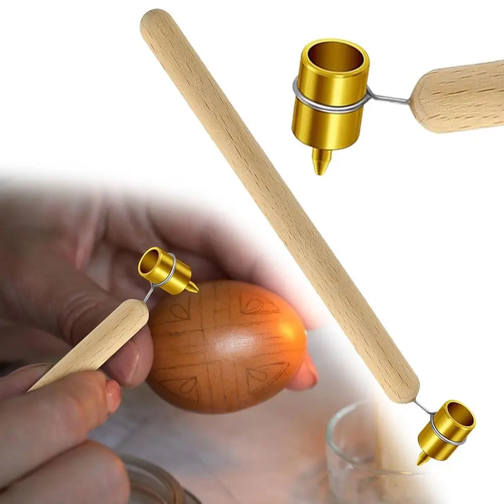 Pysanka Painting Brass Tip Kistka Wood 0.6mm 0.4mm 0.3mm Paint Applicator Pen Fluid Writer Drawing Paint