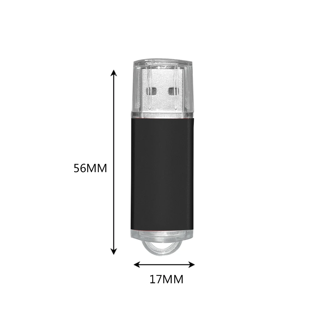 Metal USB Flash Drive Free custom logo Pen Drive 128GB 64GB 32GB 8GB 4GB Memory Flash USB Stick PenDrive 512mb