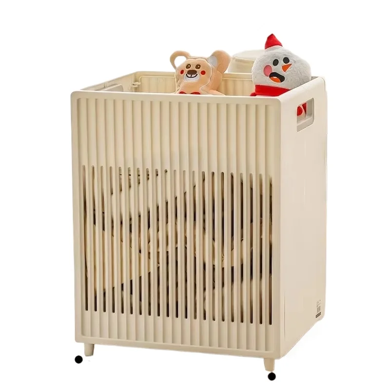 Stylish Foldable Laundry Basket, Household Dirty Clothes Organizer Bin, Decorative Toy Storage Hamper, Bedroom Storage Basket - Image 5