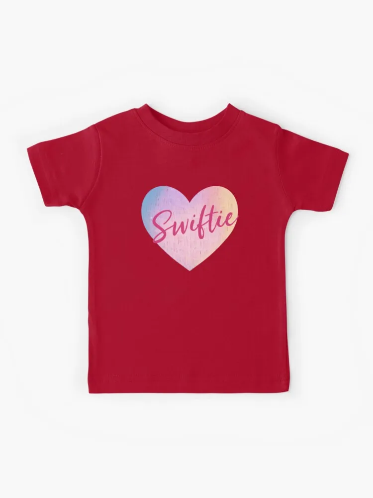 Swiftie Lover Kid Boy Girl T-shirt Cotton Short Sleeve Top Summer Tee Fashion Cartoon Cute Teenager Clothes Child Fans Essential