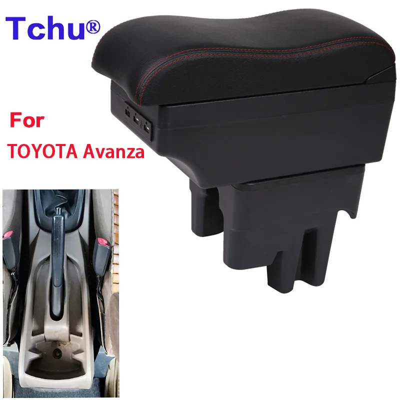 

For TOYOTA Avanza Armrest box For TOYOTA AVANZA Car Armrest Box Interior Special Multifunctional Armrest Box