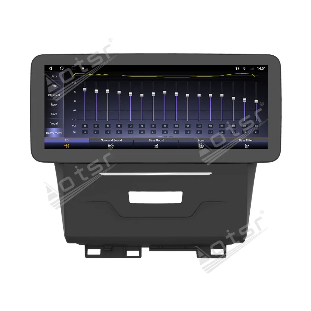 12.3 Inch HD Smart Touch Screen Android 14 System Wireless CarPlay GPS Navigation Car Radio For Honda Jade 2013-2020