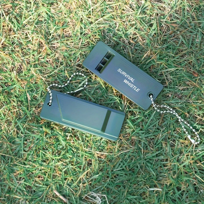 

Outdoor Three-hole Emergency Whistle with Lange, Three-frequency Survival Whistle, Rescue Whistle, First Aid Whistle, Earthquake Relief Whistle, High and Loud