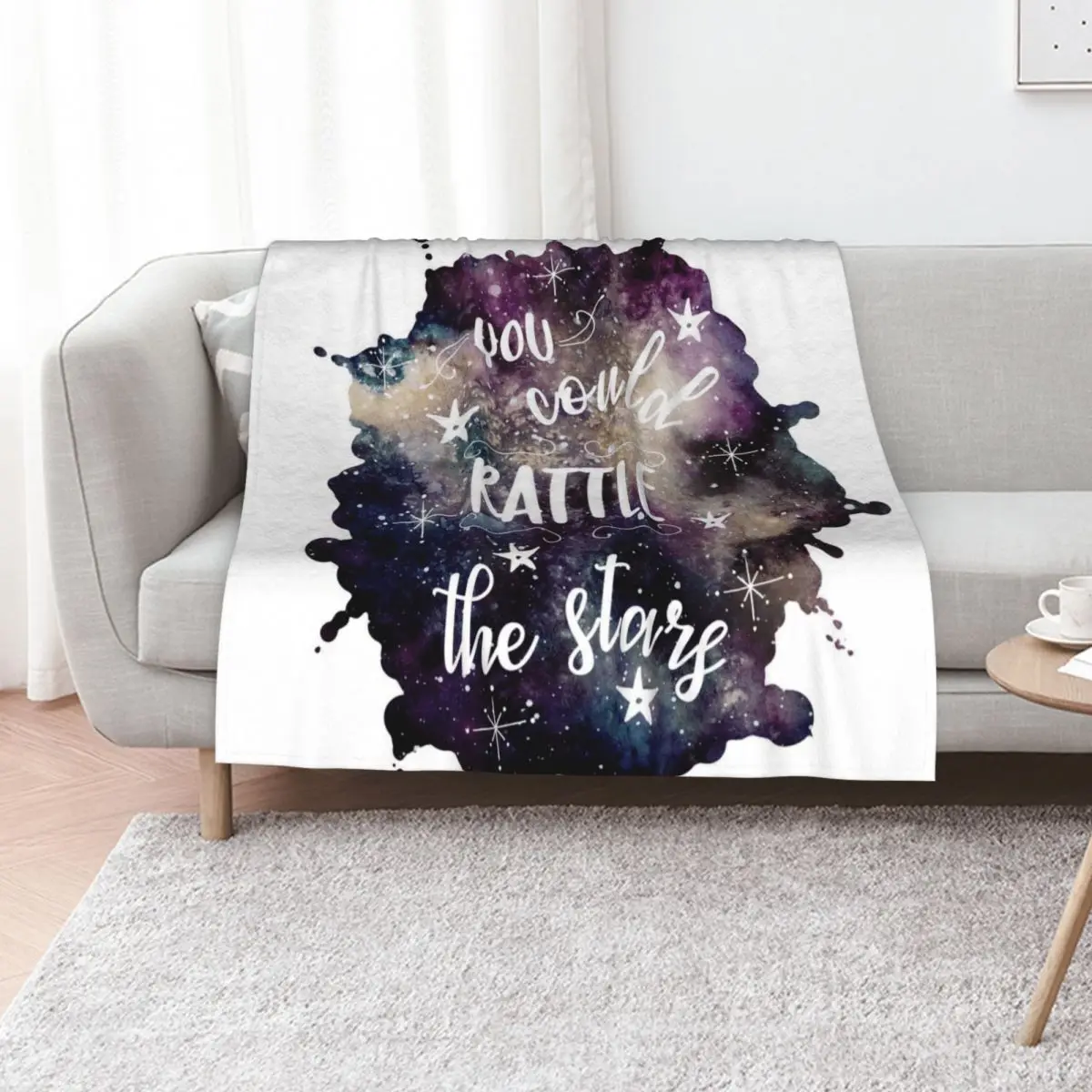 Throne Of Glass Throw Blanket Furry Shaggy Plaid Vintage Sofa Luxury Throw Blankets