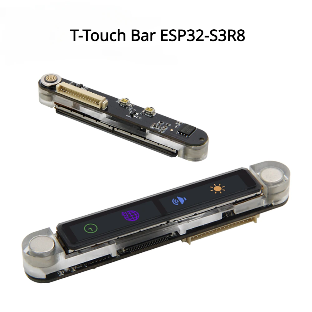 

Lilygo T-Touch Bar ESP32-S3R8 Development Board WIFI WIreless Module-2in Display WiFi Bluetooth Module Magnetic USB Connector