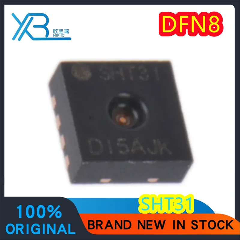 (3/40 pieces) SHT31-DIS-B2.5KS SHT31 DFN-8 original authentic digital temperature and humidity sensor chip spot delivery fast