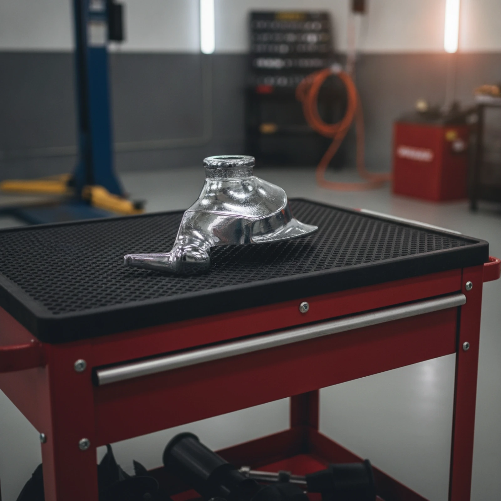 

Duckhead Tool Metal Tire Changer Head Demount Head Replacement Machine Accessory Compact for Mechanics, Garages