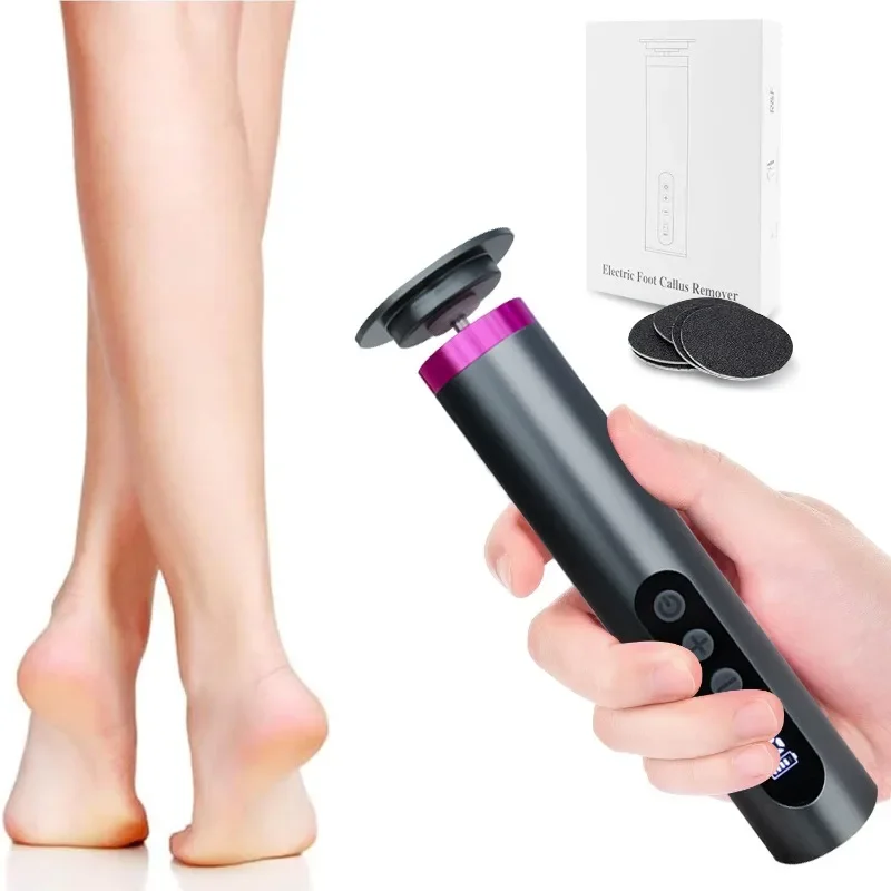 Electric Foot Grinder Pedicure Tool Portable Electric Foot File for Removing Dead Skin Calluses Hard Skin Home Foot Care Device