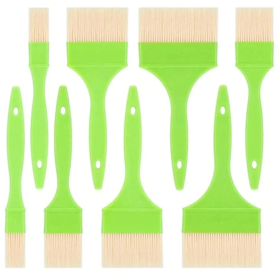 

Pcs Pastry Brush - CooFKing Grease Brush, Food Brushes For BaFKing/Grilling/Spreading Marinades/Butter/Sauces/Eggs, Durable Kit