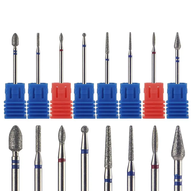 1 قطعة أظافر ماسية مثقاب الخشب قاطعة المطحنة ل مانيكير الروتاري بت إهاب نظيفة اكسسوارات ملفات الأظافر أدوات الرسم الروسية البولندية #1