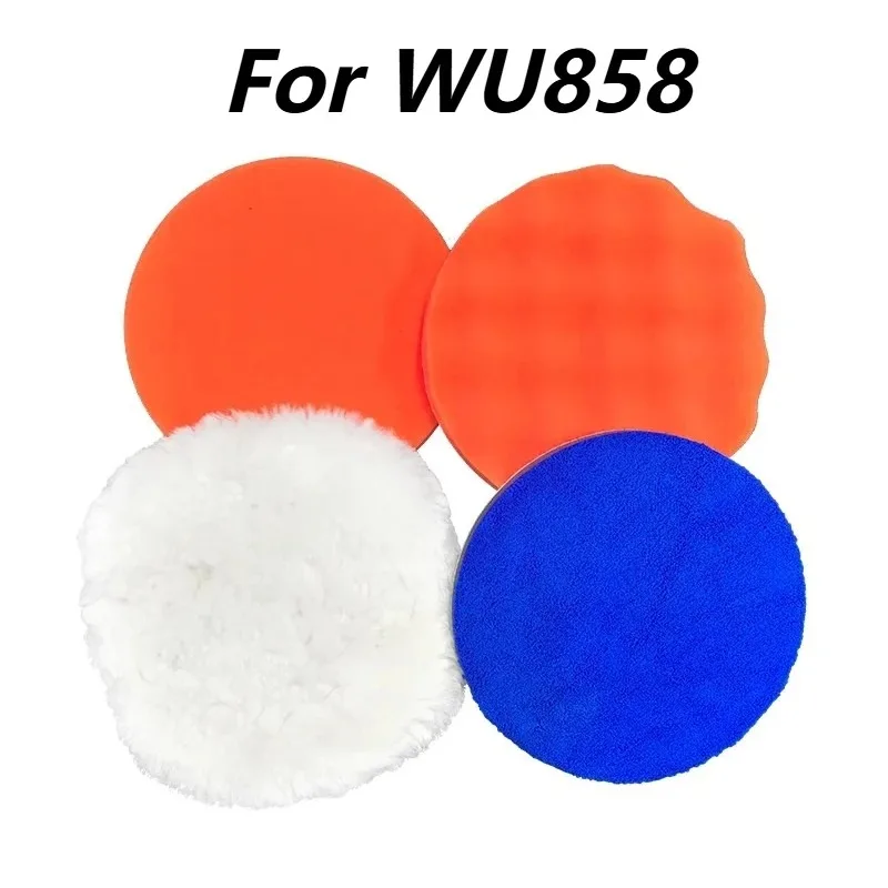 Polishing sponge, multifunctional waxing and cleaning tool for polishing machine accessories, suitable for WORX WU858