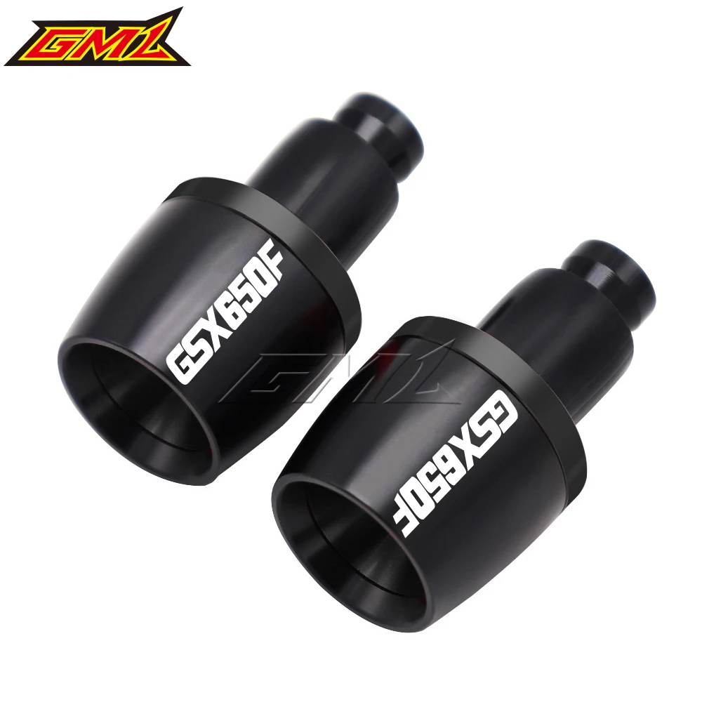 For SUZUKI GSX650F GSX 650F GSX650 F 2009-2015 Universal Motorcycle CNC Handlebar Grips Bar Ends Cap Counterweight Plug Slide