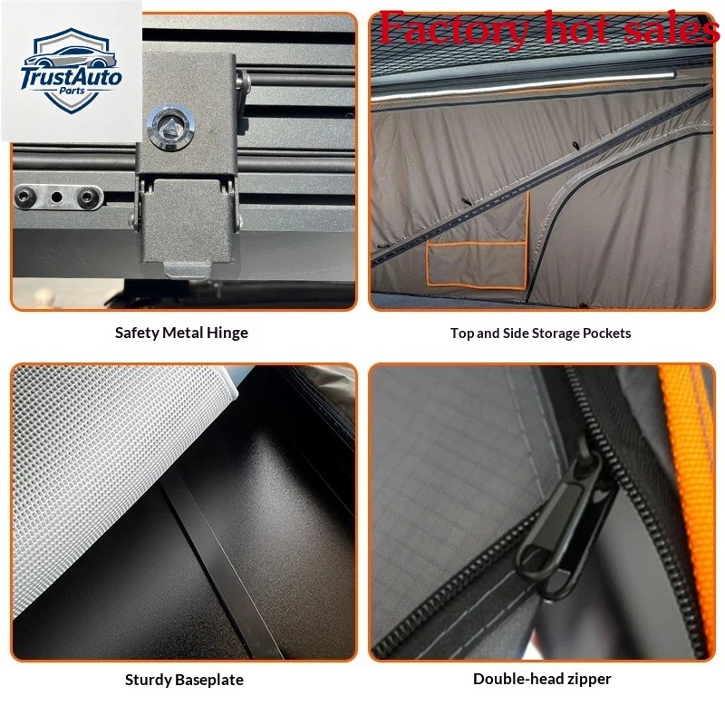 TrustAuto Parts Store Is Having A Hot SaleHot Selling Outdoor Roof Top Camping Tent Self-Driving Travel Off-Road SUV Car Four-Se