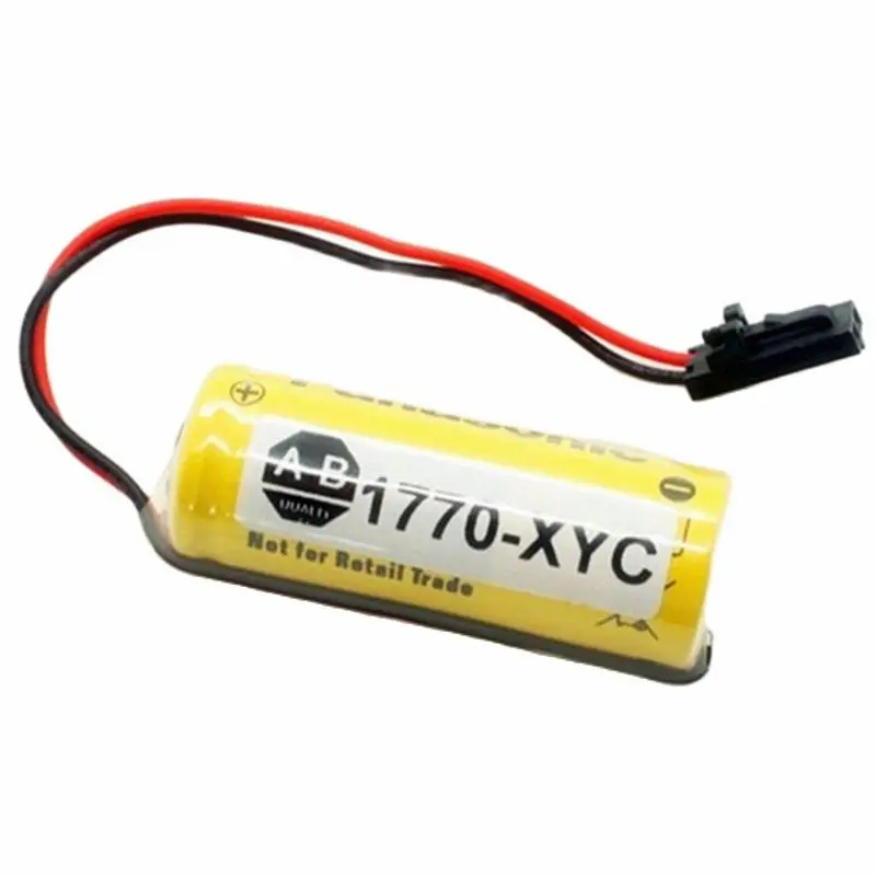 

1pce 1770-XYC 3V With Plug PLC Lithium Battery Accessories