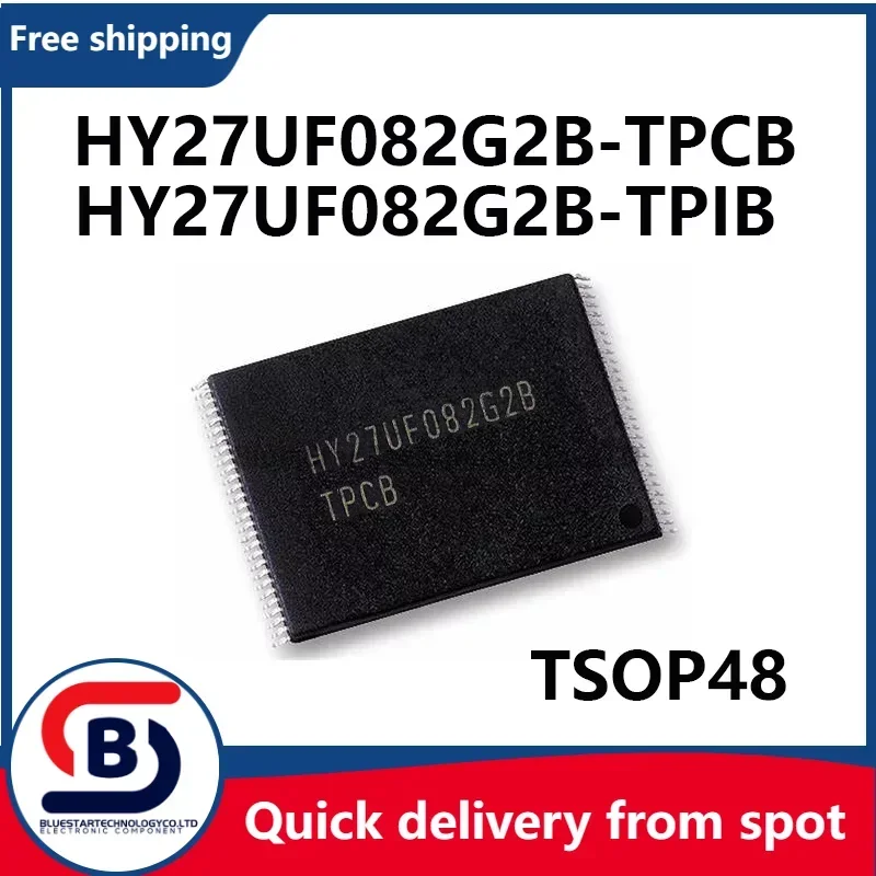 Free Shipping 10-50pcs/lots HY27UF082G2B-TPCB HY27UF082G2B 27UF082G2B 27UF082G2 Memory 256M flash memory chip HY27UF082G2B-TPIB