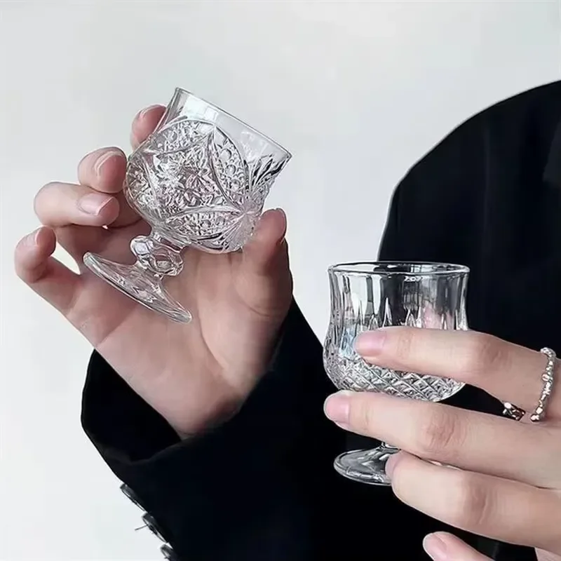 for Luxury Retro Style White Glassware Premium Household Drinks Guests and Daily Enjoyment