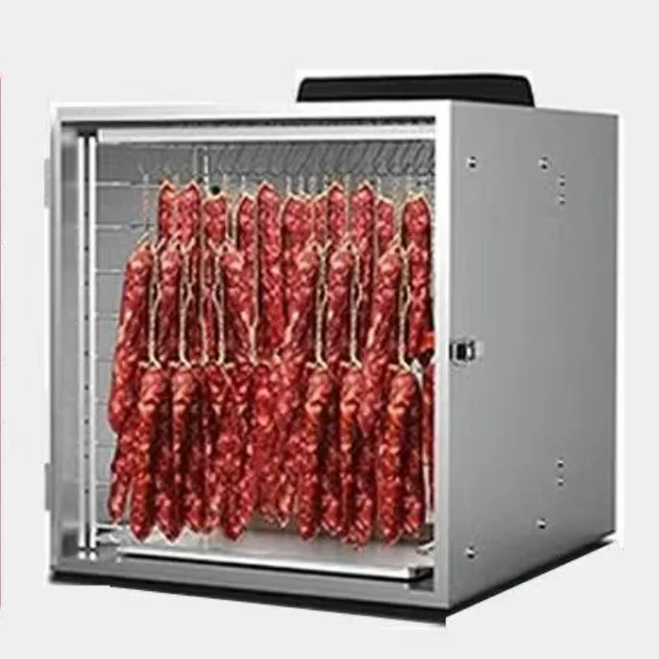 2026Large Capacity 220V Commercial Meat Dryer New Condition Sausage Biltong Preserved Food Dryer Home Use Restaurant Retail