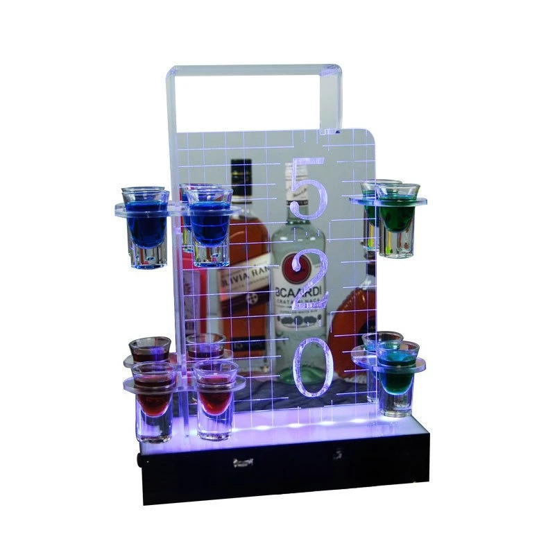 

Cocktail glass holder, champagne wine holder, heart-shaped bullet glass holder.